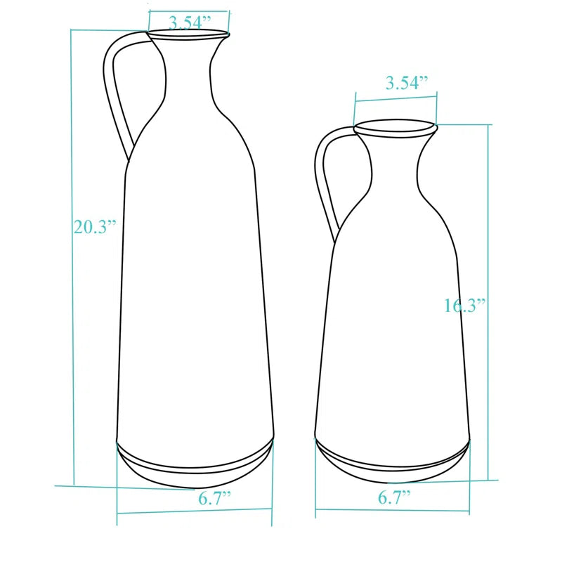 Pennie Handmade Floor Vase Set