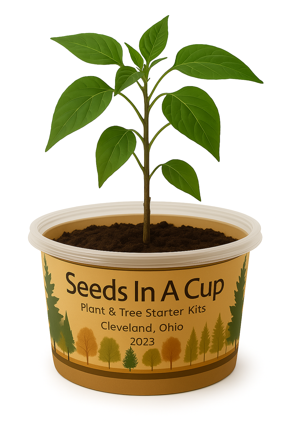 Banana Pepper | Plant Starter Grow Kit | Seeds In A Cup®