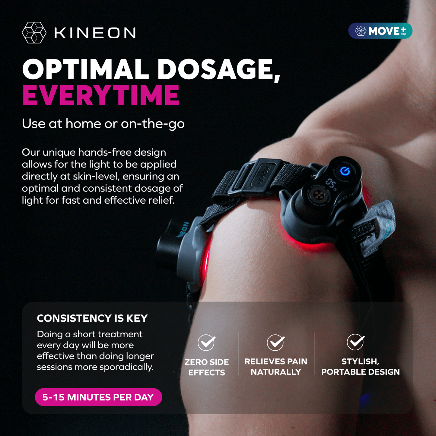 The MOVE+ Pro Laser Light Therapy